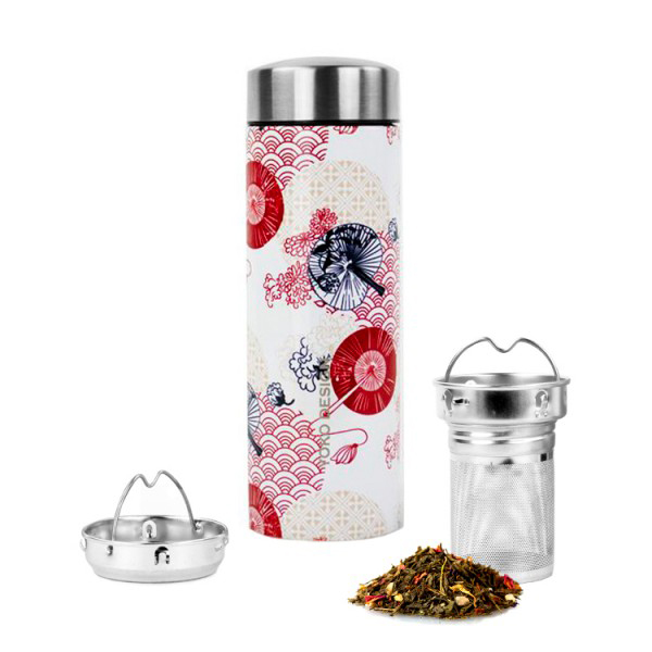 Yoko Drinkfles Japan & theefilter isotherm 350ml - Afbeelding 4