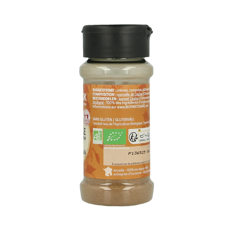Cook Kaneel Ceylon gemalen bio - Afbeelding 3