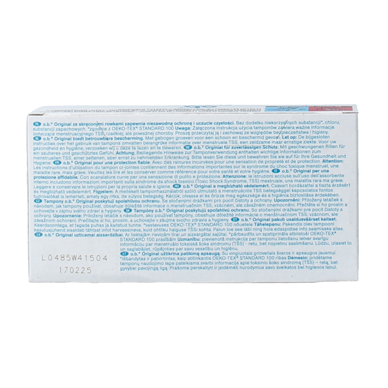 OB Tampons original normal - Afbeelding 4