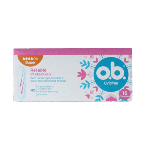 OB Tampons original super