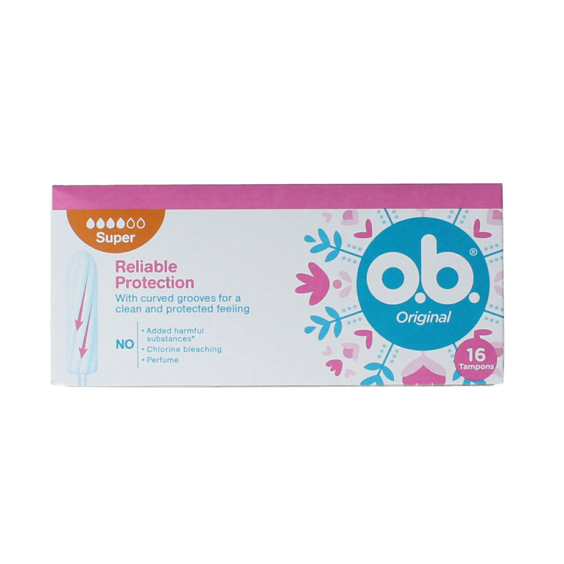 OB Tampons original super