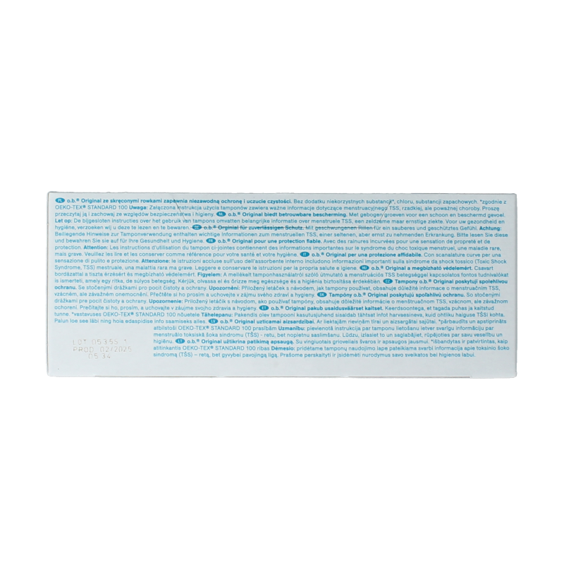 OB Tampons original super plus - Afbeelding 4