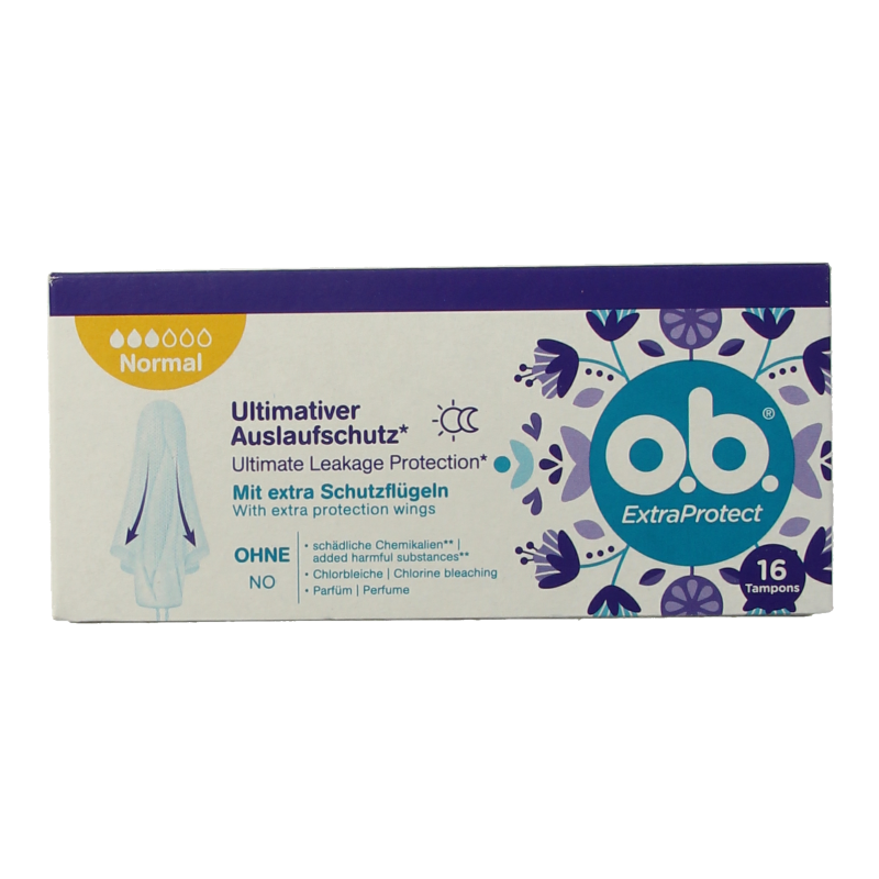OB Tampons extra protect normal