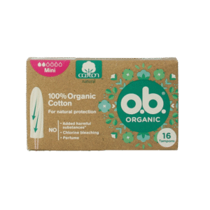 OB Tampons organic mini