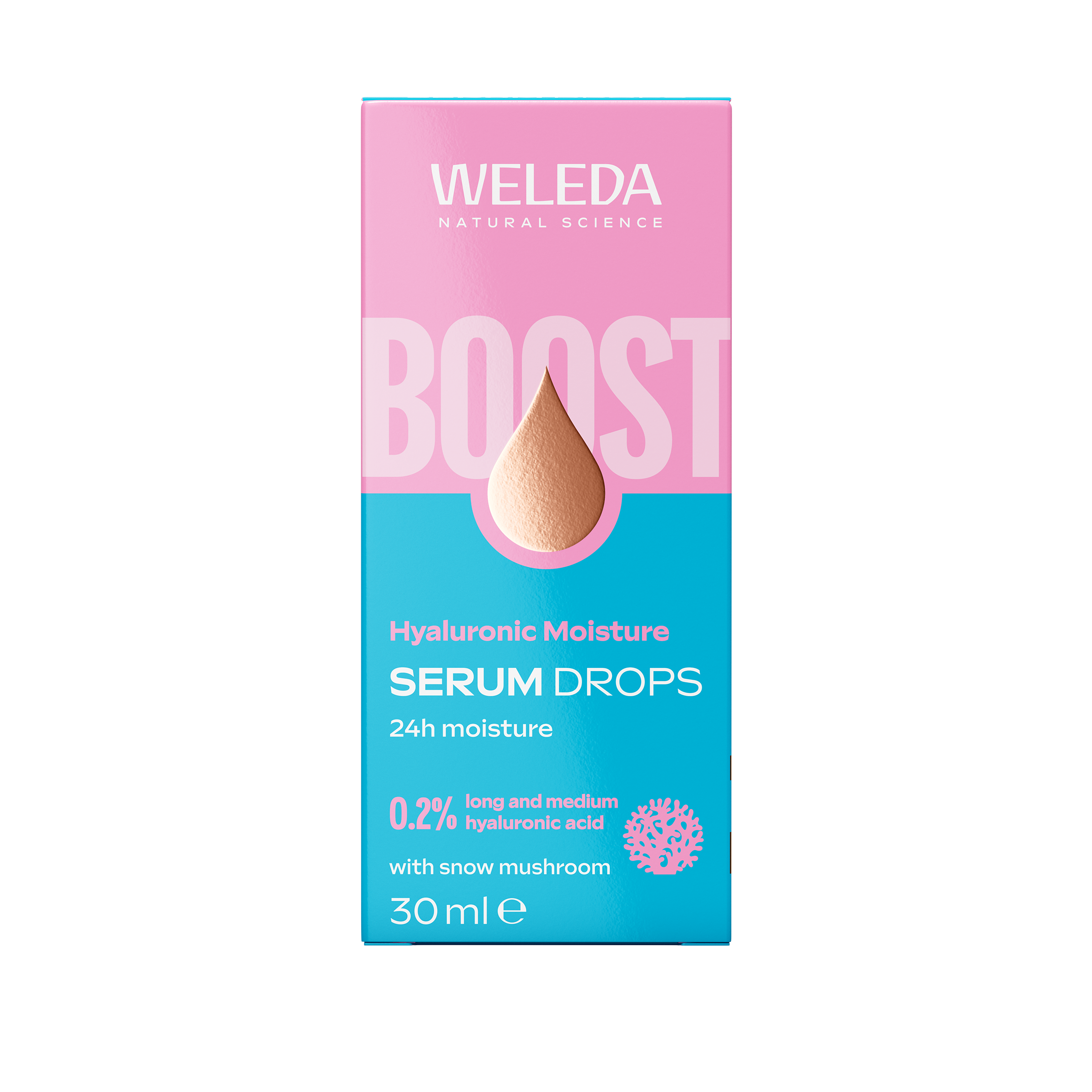 Weleda Hyaluronic boost serum drops bio