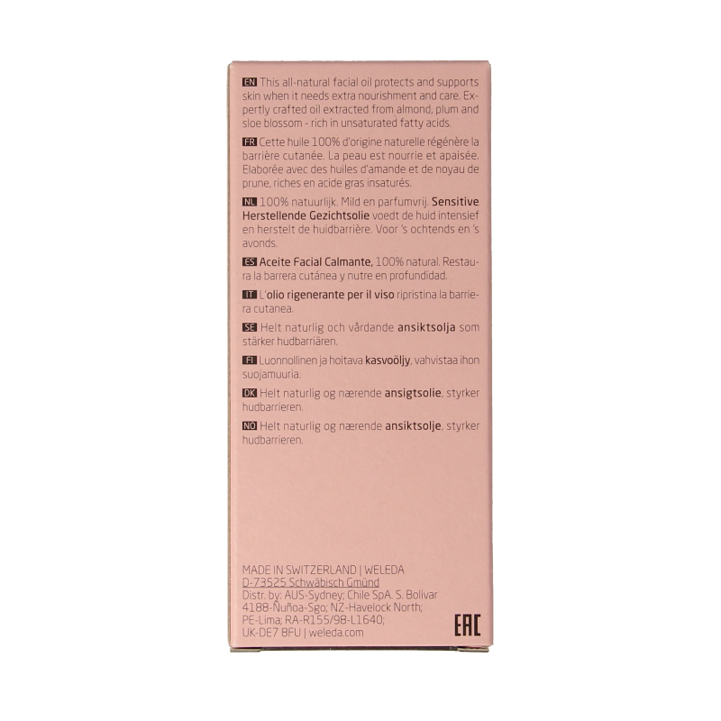 Weleda Gezichtsolie sensitive herstel - Afbeelding 4