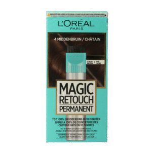 Magic Retouch Permanente haarkleuring nr 4 middenbruin
