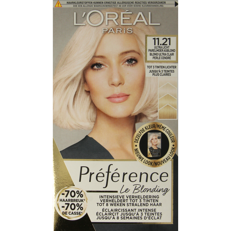 Preference 11.21 Ultra licht parelmoer asblond
