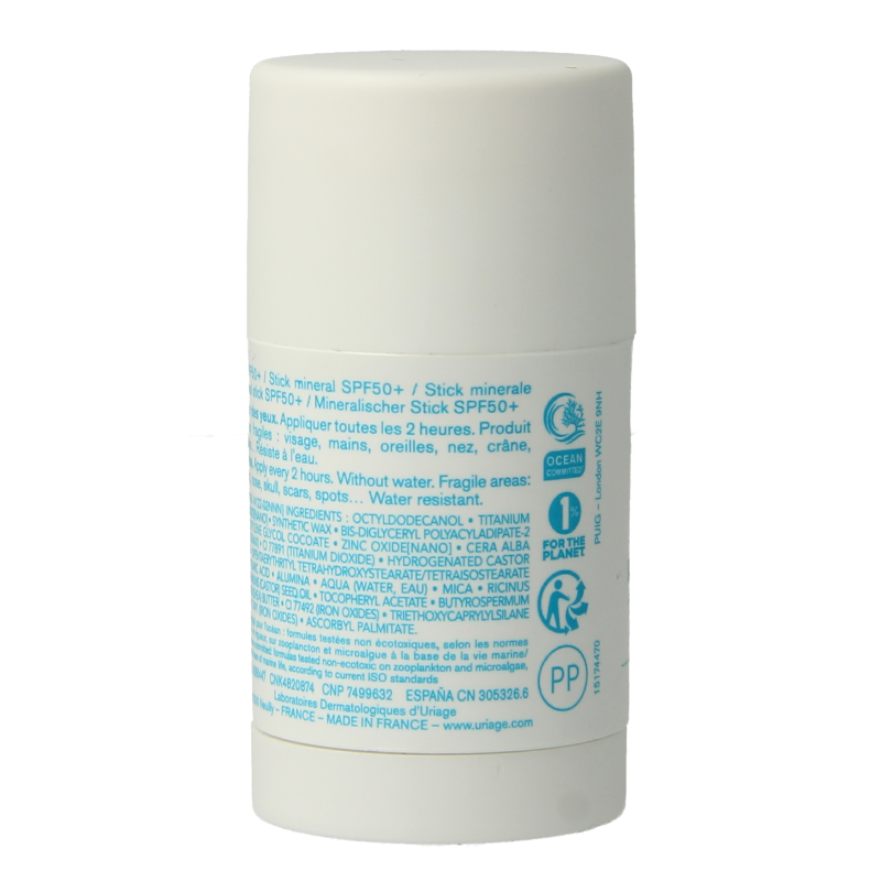 Uriage Bariesun SPF50+ stick mineral - Afbeelding 2