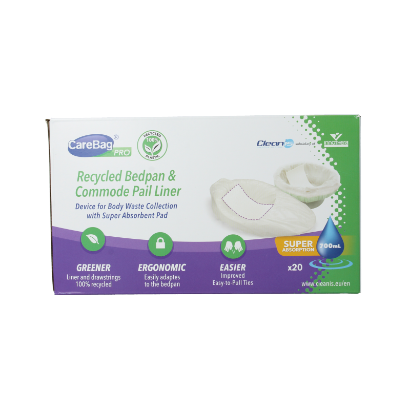CareBag Pro bedpan & commode liners 700ml