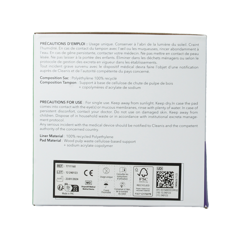 CareBag Pro bedpan & commode liners 700ml - Afbeelding 2