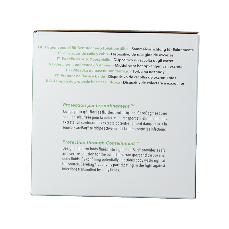 CareBag Pro bedpan & commode liners 700ml - Afbeelding 4