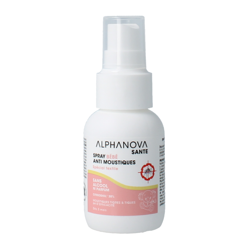 Alphanova Bebe Baby spray anti muggen bio