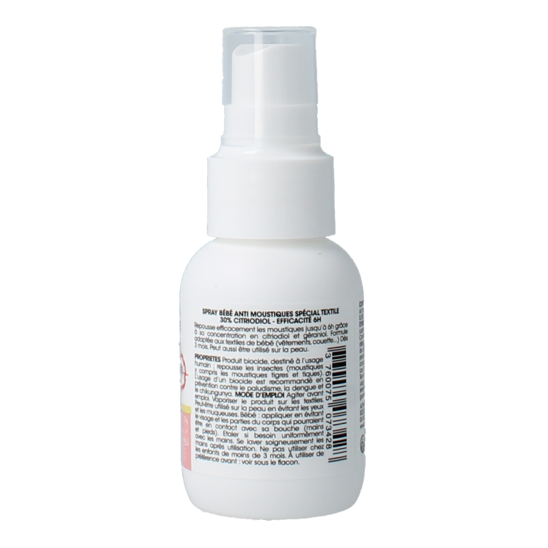 Alphanova Bebe Baby spray anti muggen bio - Afbeelding 3