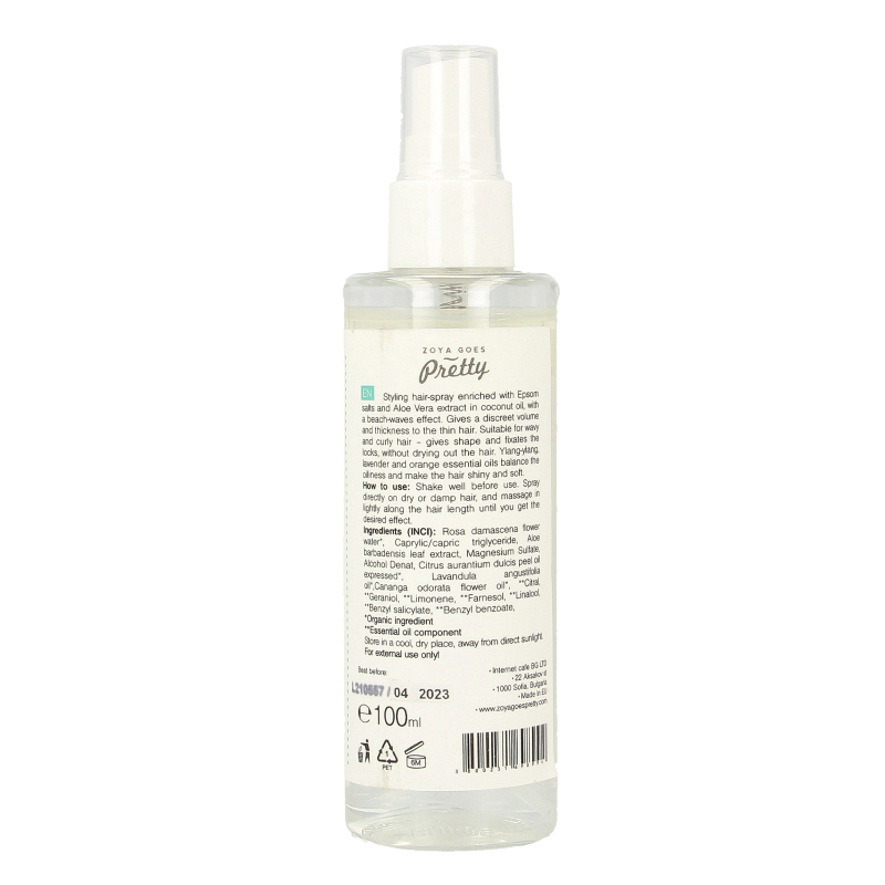 Zoya Goes Pretty Salty hair styling hair spray - Afbeelding 2