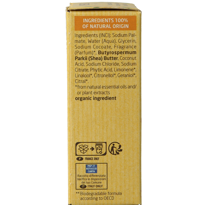 Weleda Shower bar ginger + petitgrain - Afbeelding 2