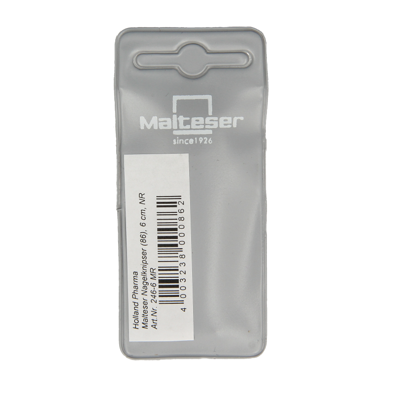 Malteser Nagelknipper 6cm roestvrij 246-6 MR - Afbeelding 2