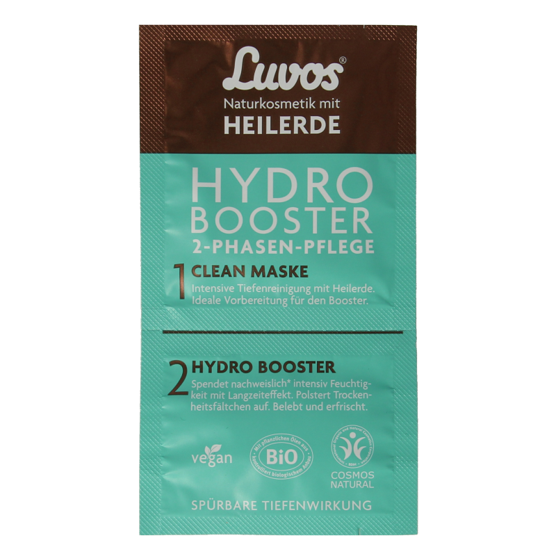 Luvos Crememasker hydro booster 2 fasen bio