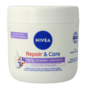 Nivea Repair & care bodycreme fragrance free sensitive