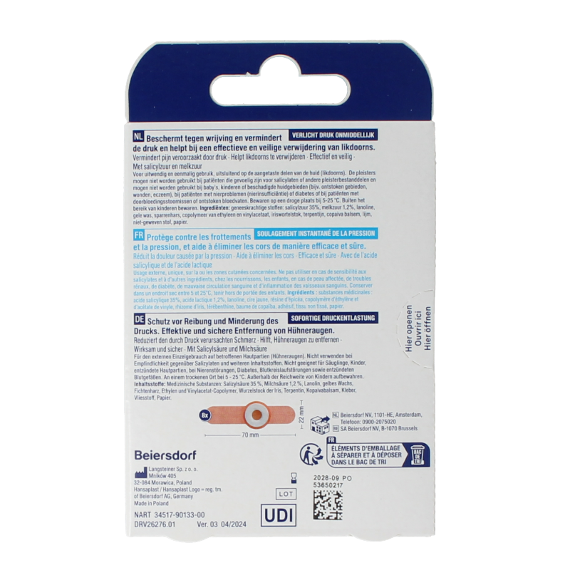 Hansaplast Voet likdoornploeisters - Afbeelding 3