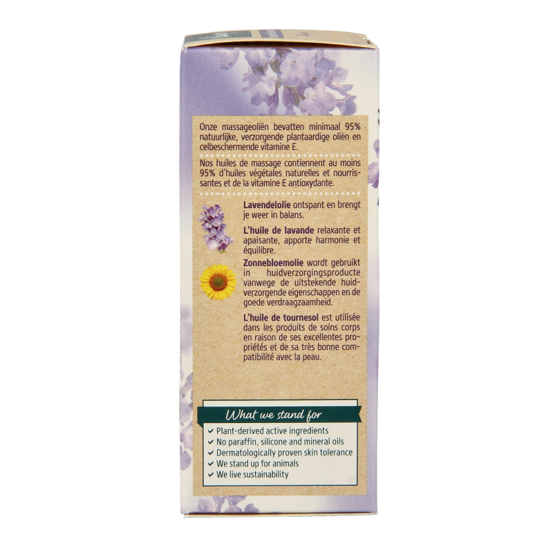 Kneipp Relaxing massageolie lavendel mini - Afbeelding 2