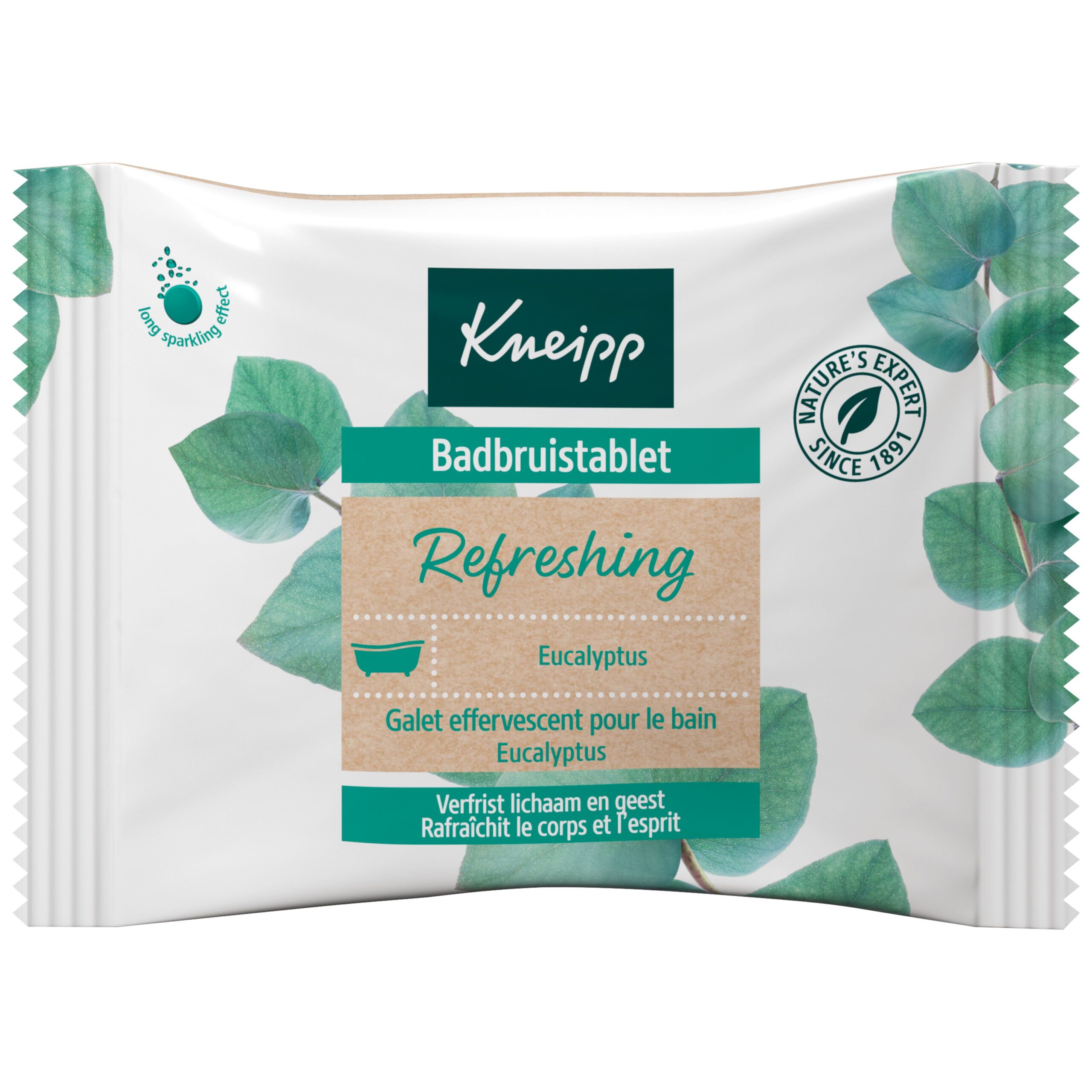 Kneipp Badbruistablet refreshing eucalyptus