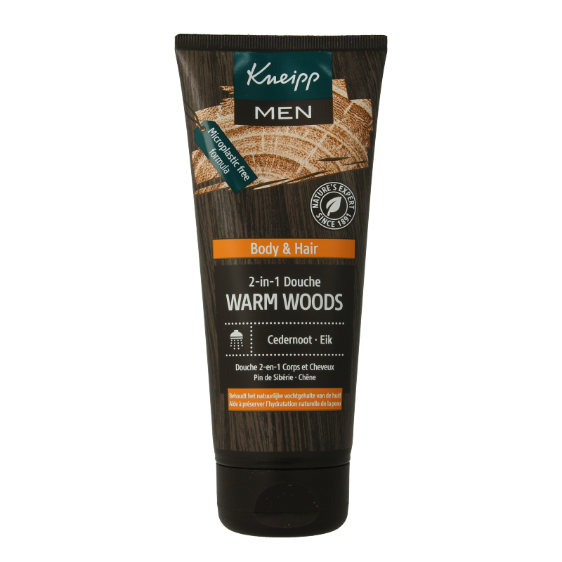 Kneipp Men body & hair 2-in-1 douche warm woods