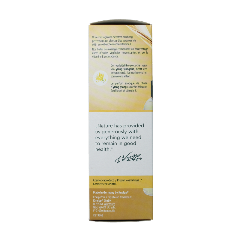 Kneipp Massageolie ylang ylang - Afbeelding 3