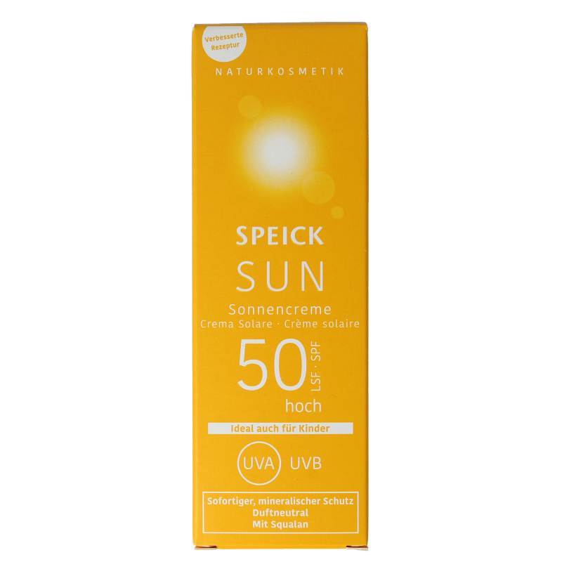 Speick Sun zonnecreme factor 50 bio