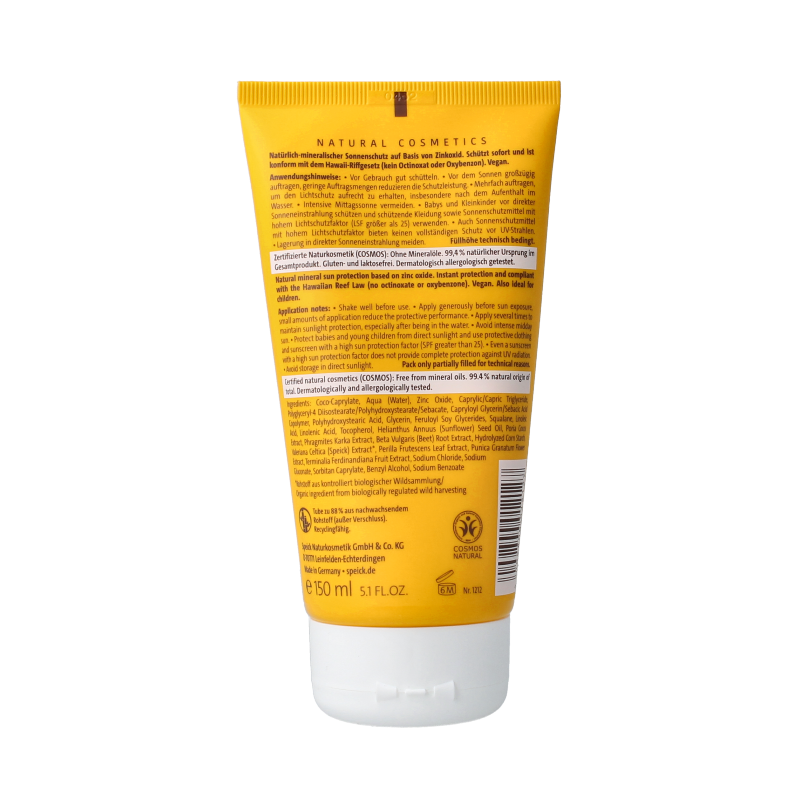 Speick Sun zonnemelk factor 30 bio - Afbeelding 2