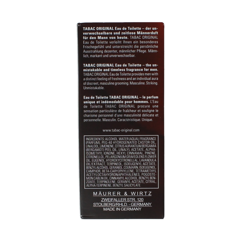 Tabac Original eau de toillette natural spray - Afbeelding 2