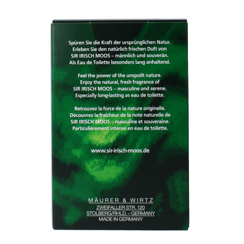 Sir Irisch Moos Eau de toilette natural spray - Afbeelding 4