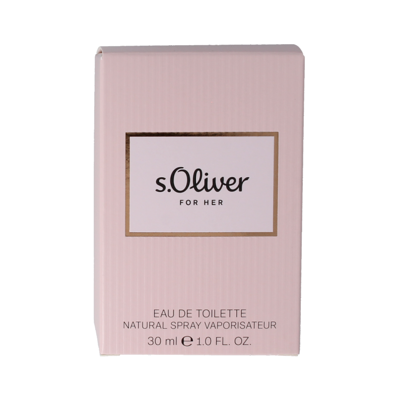 S Oliver For her eau de toilette spray