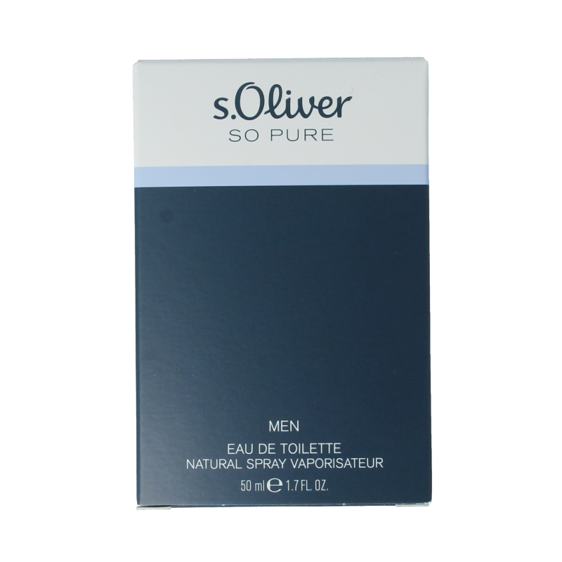 S Oliver So pure men eau de toilette
