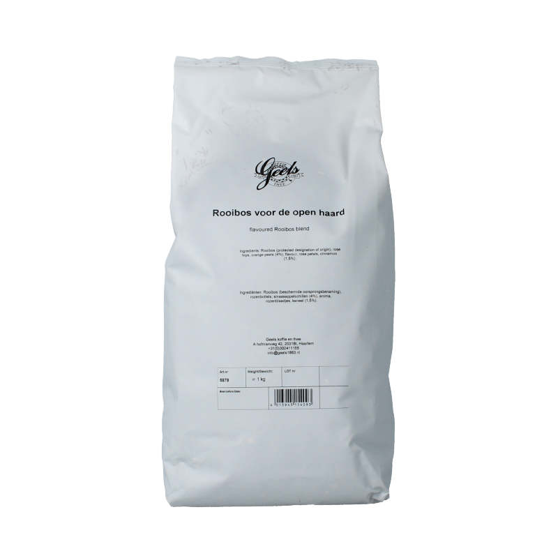 Geels Rooibos voor de open haard