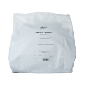 Geels Pepermuntblad gesneden bio