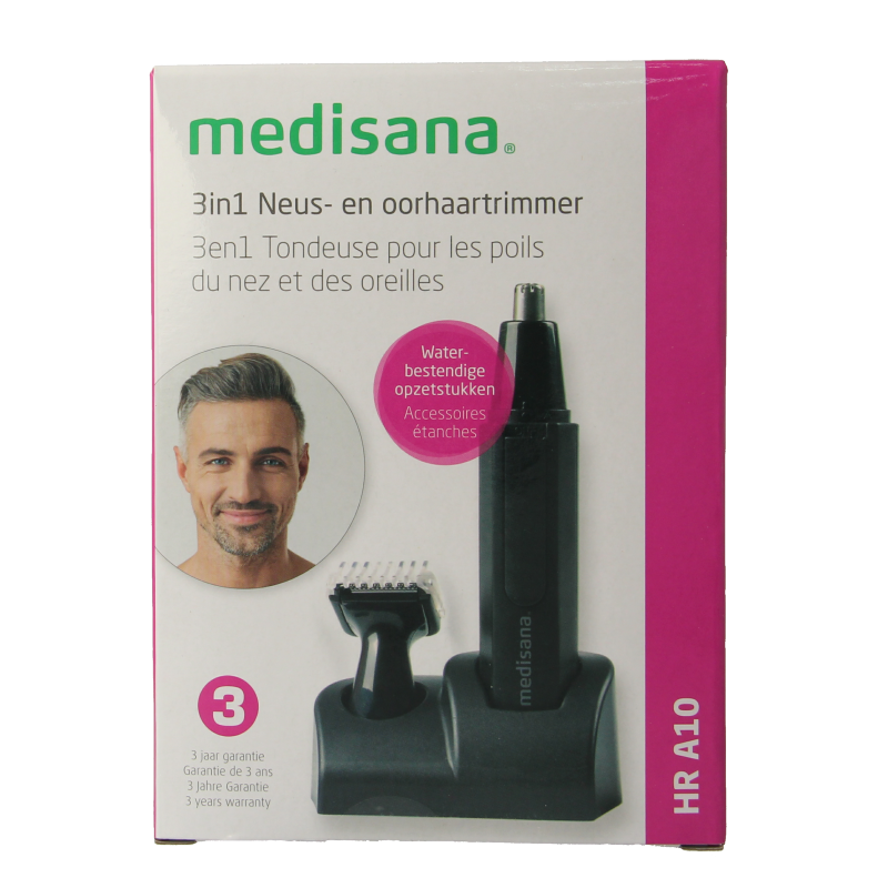 Medisana Neus en oorhaar trimmer 3 in 1 HR A10