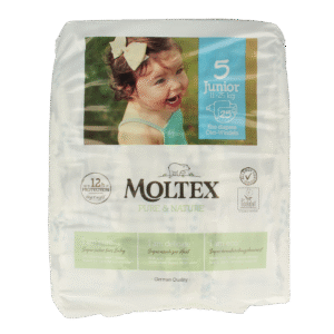Moltex Pure & nature babyluiers junior