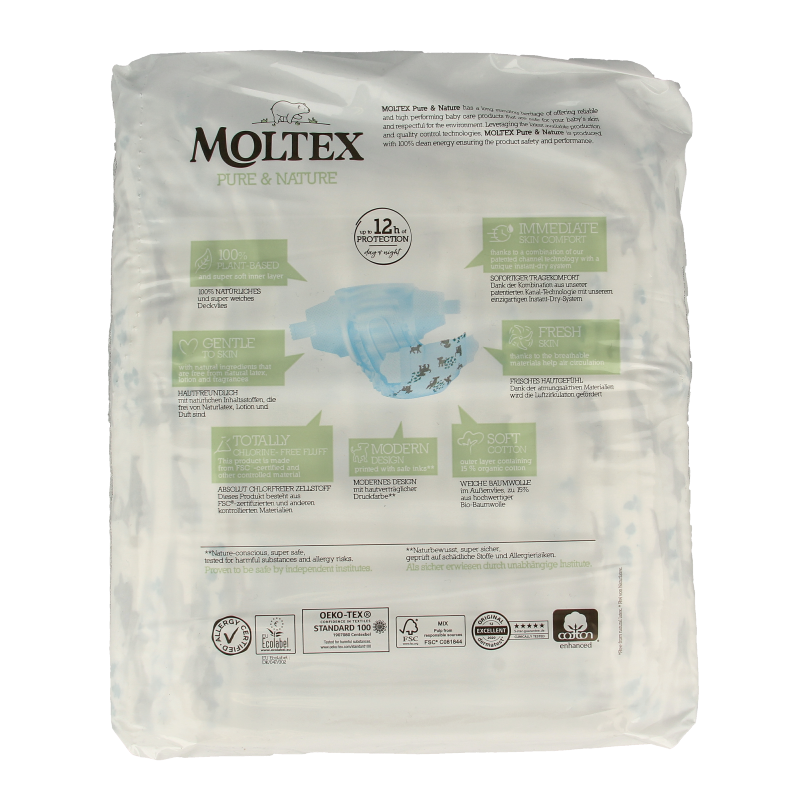 Moltex Pure & nature babyluiers junior - Afbeelding 3