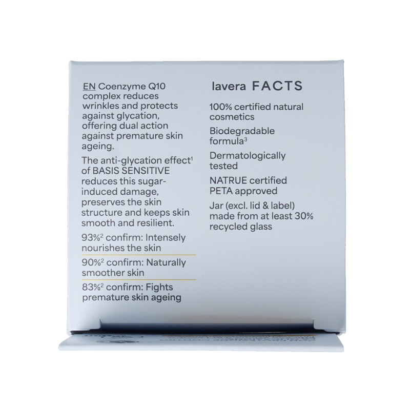 Lavera Basis Sensitive Q10 moisturising cream - Afbeelding 4