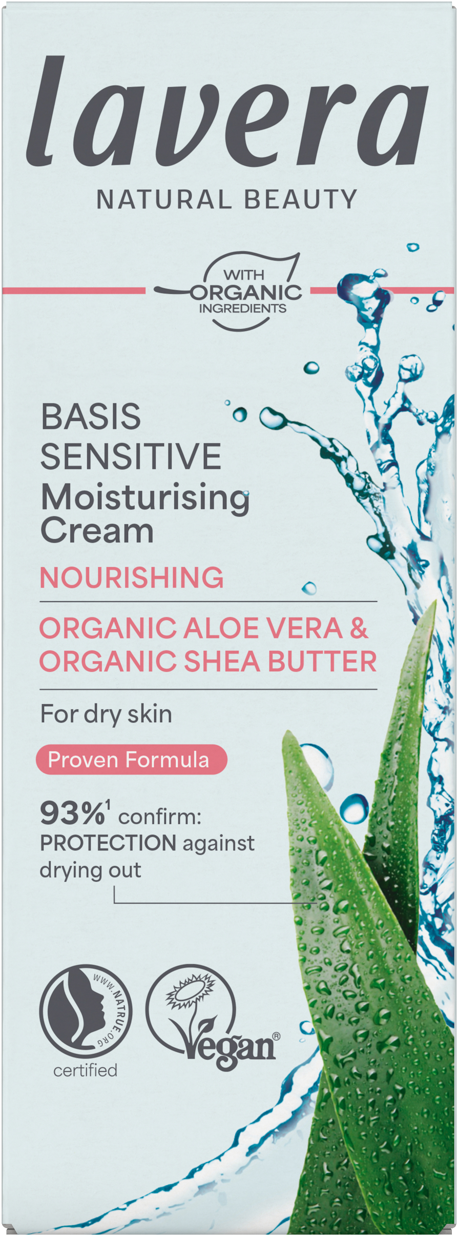Lavera Basis Sensitive moisturising cream nourishing