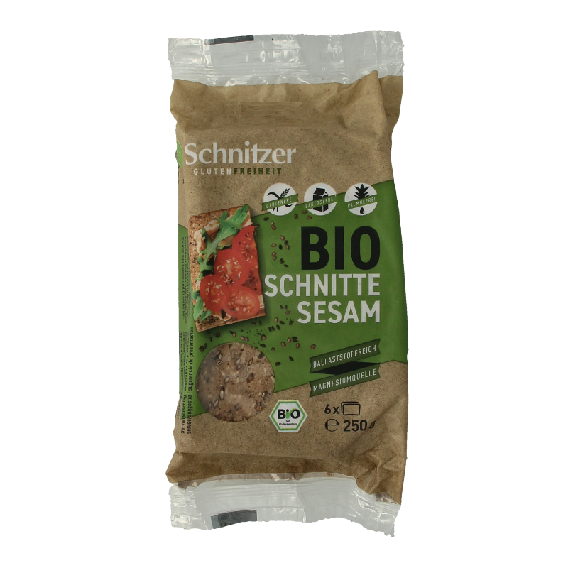Schnitzer Sesambrood glutenvrij bio