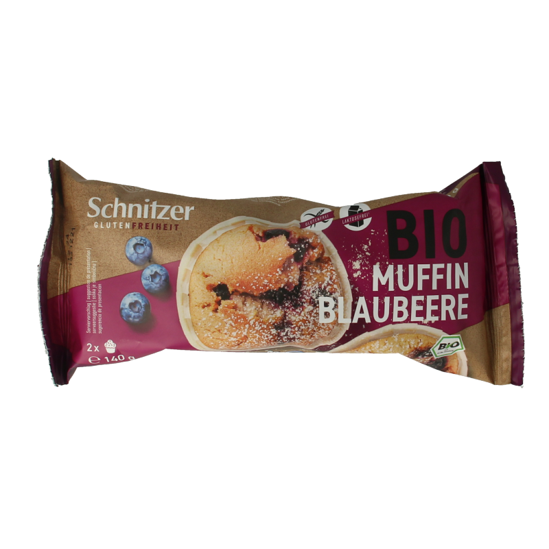 Schnitzer Muffin bosbessen glutenvrij bio