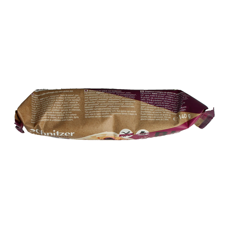 Schnitzer Muffin bosbessen glutenvrij bio - Afbeelding 2