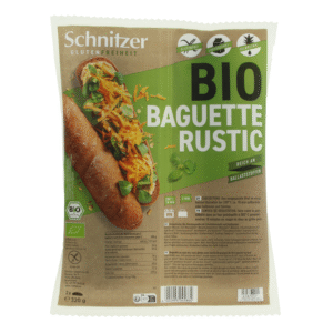 Schnitzer Baguette rustic 160 gram glutenvrij bio