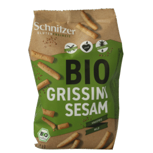 Schnitzer Grissini sesam glutenvrij bio