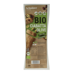 Schnitzer Ciabatta met olijven glutenvrij bio
