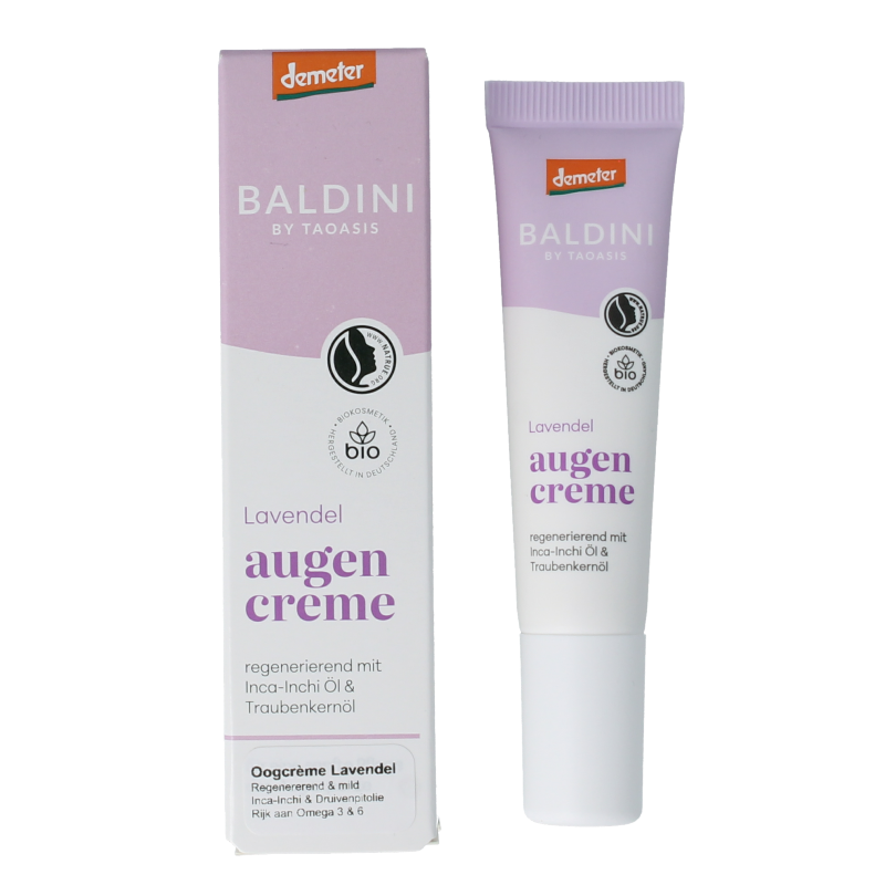 Baldini Oogcreme lavendel regenererend demeter - Afbeelding 2