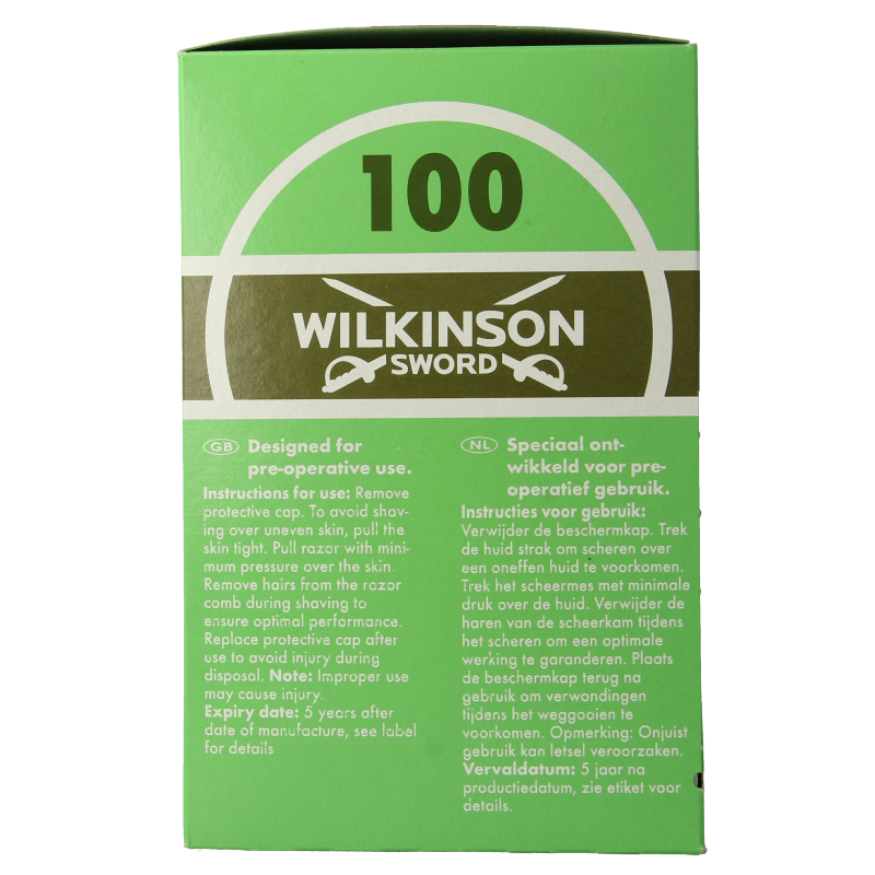 Wilkinson Hospital disposable singles - Afbeelding 2