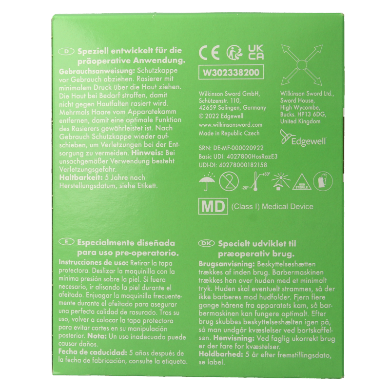 Wilkinson Hospital disposable singles - Afbeelding 4